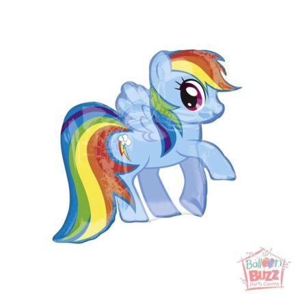 28-inch - Helium-Filled My Little Pony Rainbow Dash Foil Balloon