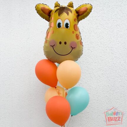 32-Inch Jolly Giraffe Balloon Bouquet