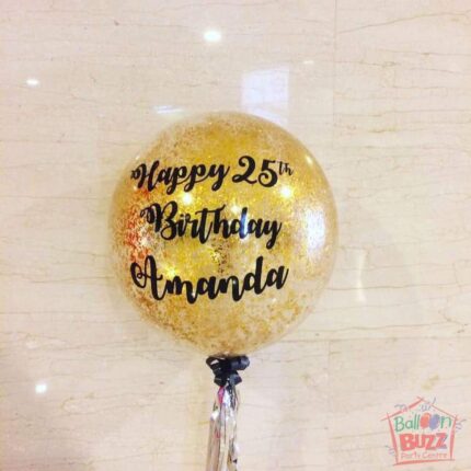 22-inch Personalized Balloons with Confetti