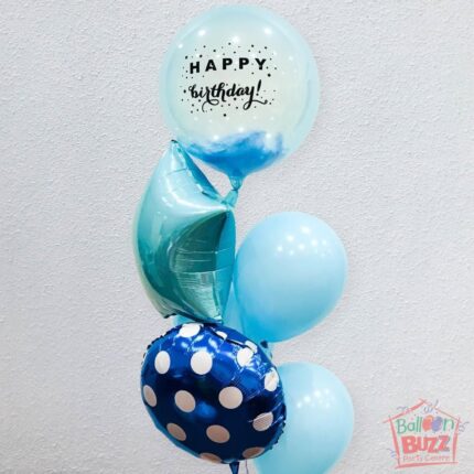 Bubbly Feathers Bouquet