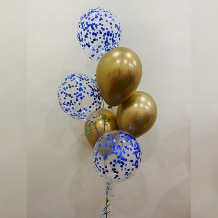 Blue Gold Theme Bouquet