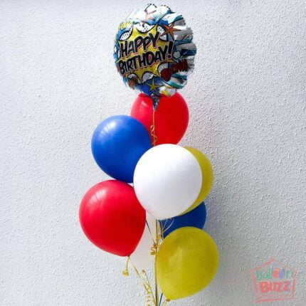 18inch Happy Birthday Comic Bouquet