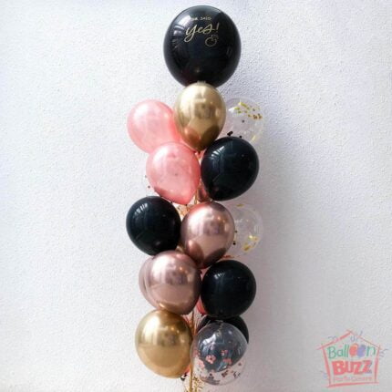 Wow! Fabulous Engagement Bouquet - Helium