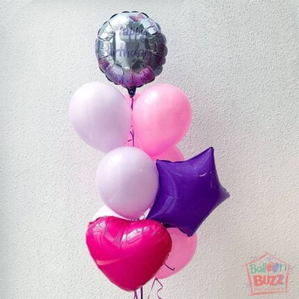 18inch Pink Purple Bouquet