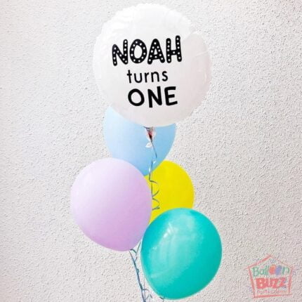 18inch Pastel Balloon Bouquet