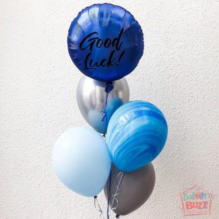 The Super Blue Bouquet - Helium