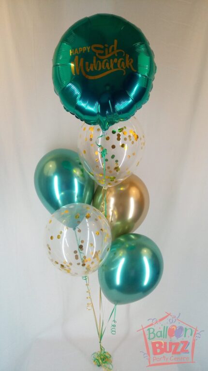 HRP Foil and Latex Bouquet of 6